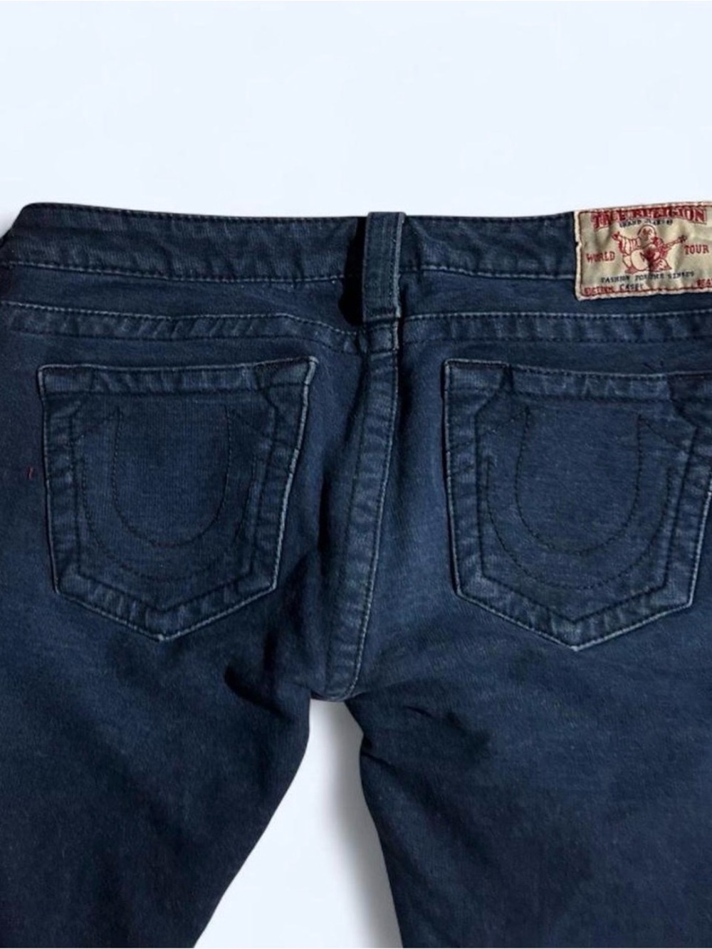 True Religion Slim Straight Jeans in Dark Indigo